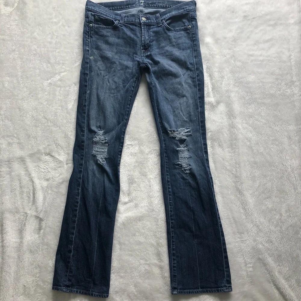 7FAM Distressed Jeans - Picture 13 of 15